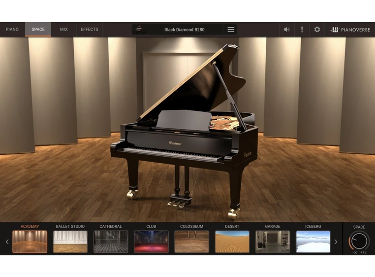 IK Multimedia Pianoverse [Download] Black Diamond B280 